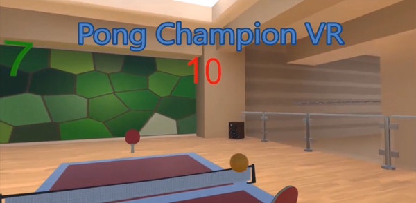 Скриншот из Pong Champion VR