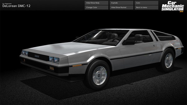 Скриншот из Car Mechanic Simulator 2015 - DeLorean