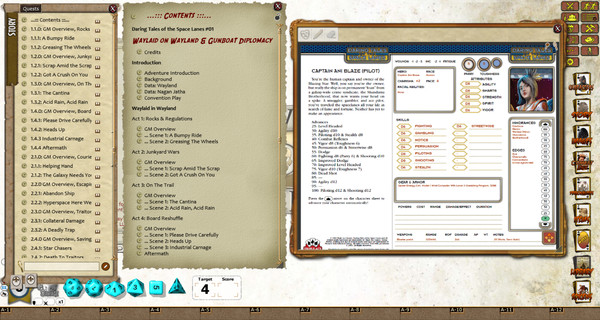 Скриншот из Fantasy Grounds - Waylaid on Wayland & Gunboat Diplomacy