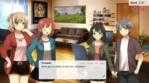 Скриншот из Anime Studio Simulator