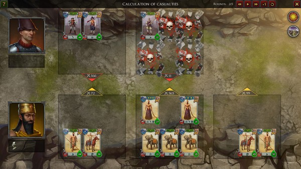 Скриншот из Strategy & Tactics: Dark Ages