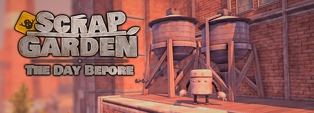 a new chapter of charming 3d platformer about the little rusty robot c4n who unwittingly finds himself in the midst of momentous events in robo land - Scrap Garden a new chapter of charming 3d platformer about the little rusty robot c4n who unwittingly finds himself in the midst of momentous events in robo land - Scrap Garden