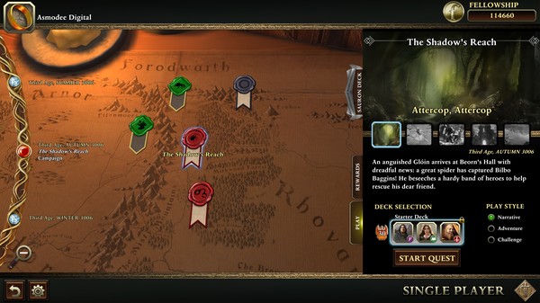 The Lord of the Rings: Adventure Card Gamefor windows and Linux 1