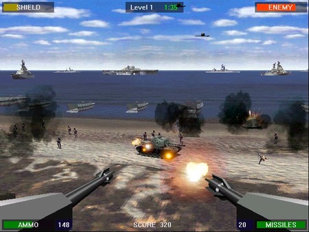 Скриншот из Beachhead 2000