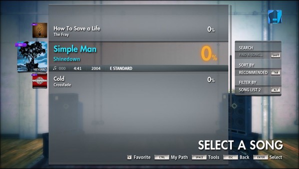 Скриншот из Rocksmith 2014 Edition - Remastered - Shinedown - Simple Man