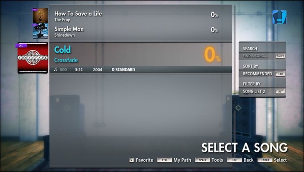 Скриншот из Rocksmith 2014 Edition - Remastered - Crossfade - Cold