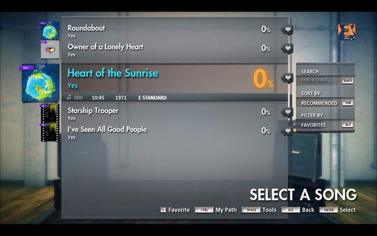 Скриншот из Rocksmith 2014 Edition - Remastered - Yes - Heart of the Sunrise