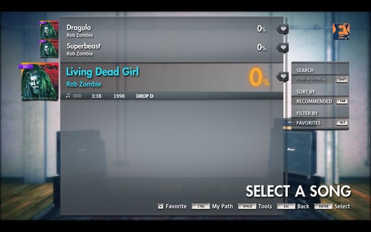 Скриншот из Rocksmith 2014 Edition - Remastered - Rob Zombie - Living Dead Girl
