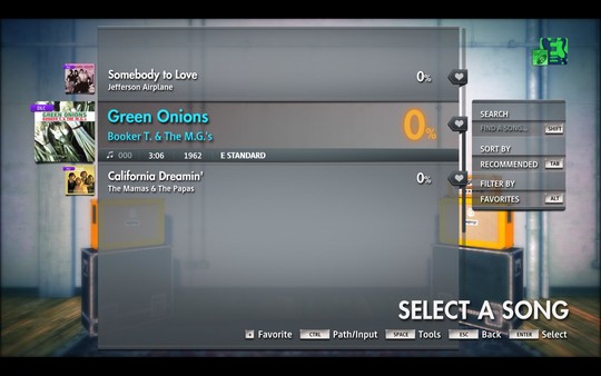Скриншот из Rocksmith® 2014 Edition – Remastered – Booker T. & the M.G.’s - “Green Onions”