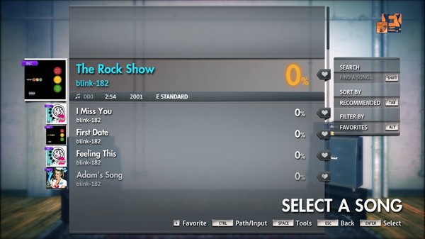 Скриншот из Rocksmith® 2014 Edition – Remastered – blink-182 - “The Rock Show”