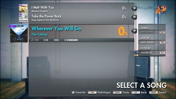 Скриншот из Rocksmith® 2014 Edition – Remastered – The Calling - “Wherever You Will Go”