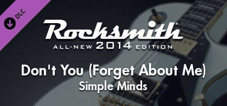 Rocksmith® 2014 Edition – Remastered – Simple Minds - “Don’t You (Forget About Me)” cover art