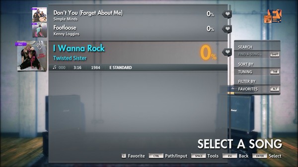 Скриншот из Rocksmith® 2014 Edition – Remastered – Twisted Sister - “I Wanna Rock”
