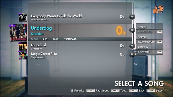 Скриншот из Rocksmith® 2014 Edition – Remastered – Kasabian - “Underdog”