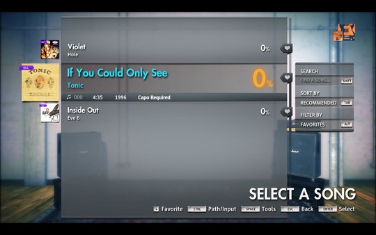 Скриншот из Rocksmith® 2014 Edition – Remastered – Tonic - “If You Could Only See”
