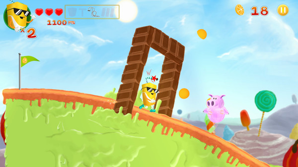 Скриншот из Orange Adventure