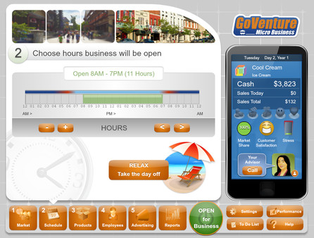 Скриншот из GoVenture MICRO BUSINESS