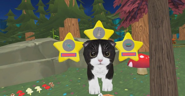 Konrad the Kitten - a virtual but real cat