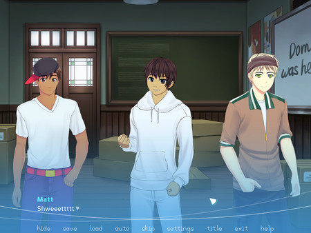 Скриншот из Driftwood The Visual Novel