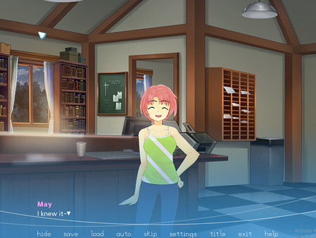 Скриншот из Driftwood The Visual Novel