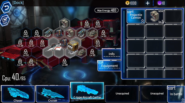 Скриншот из Galaxy Reavers: Flames-type Aircraft Carrier DLC