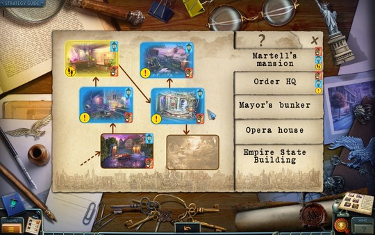 Скриншот из New York Mysteries: The Lantern of Souls