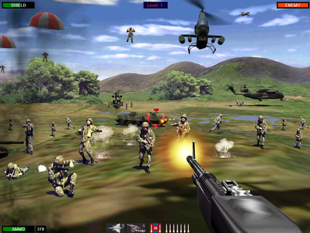Beachhead 2002 game for Linux 1