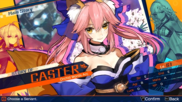 Скриншот из Fate⁄EXTELLA