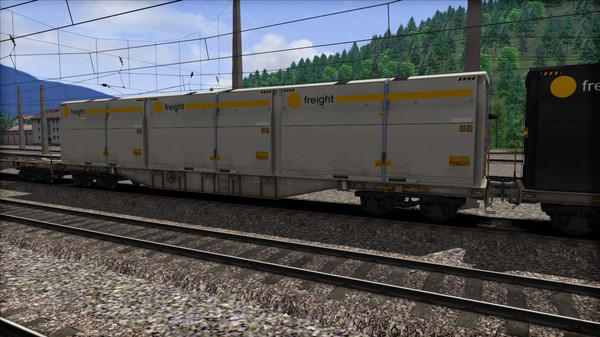 Скриншот из TS Marketplace: ÖBB Sgns Container Wagon Pack