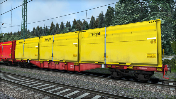 Скриншот из TS Marketplace: DB Sgns Container Wagon Pack