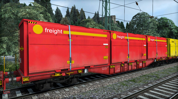 Скриншот из TS Marketplace: DB Sgns Container Wagon Pack