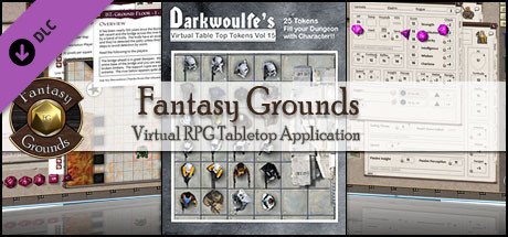 Fantasy Grounds - Darkwoulfe's Token Pack Volume 15