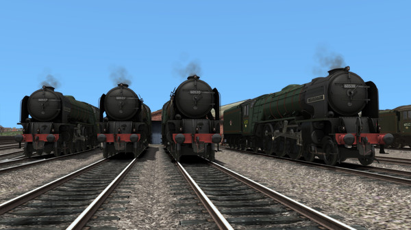 Скриншот из TS Marketplace: British Railways Class A2 Livery Pack Add-On