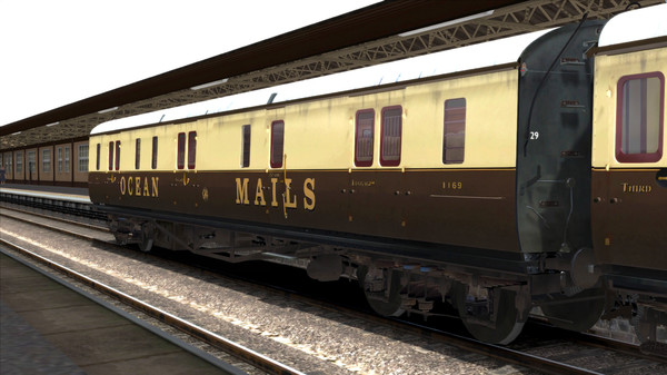 Скриншот из TS Marketplace: GWR High Waist Collett Coaches Pack 03 Add-On