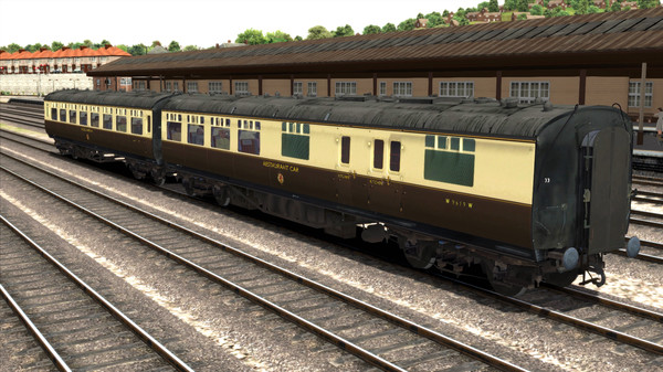 Скриншот из TS Marketplace: GWR High Waist Collett Coaches Pack 03 Add-On