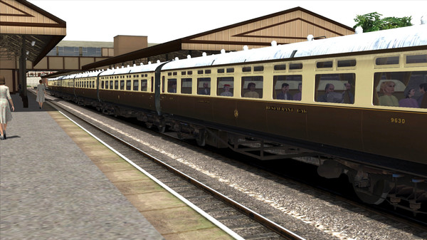 Скриншот из TS Marketplace: GWR High Waist Collett Coaches Pack 03 Add-On