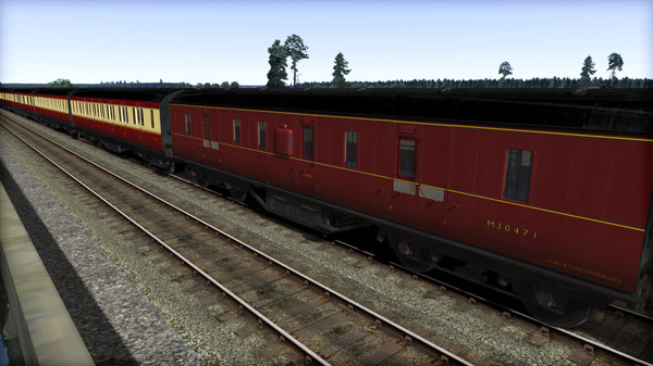 Скриншот из TS Marketplace: LMS P1&P2 BR Crimson & Cream Coach Pack Add-On