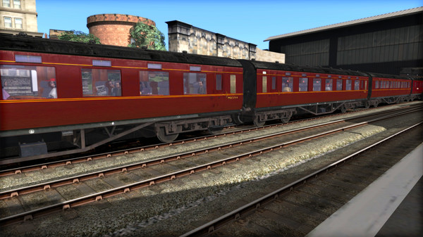 Скриншот из TS Marketplace: LMS P1&P2 BR Maroon Coach Pack Add-On