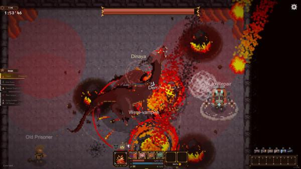 Hunger Dungeon game for Linux 1