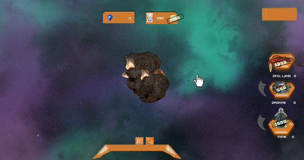 Click Space Miner game for windows Pc 1