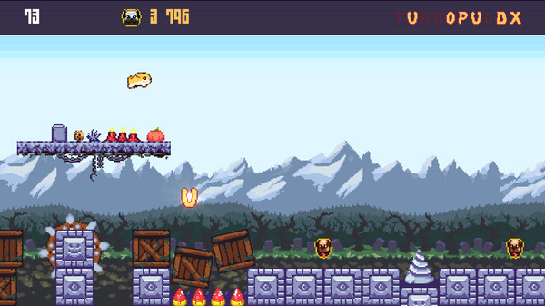 Скриншот из Turbo Pug DX