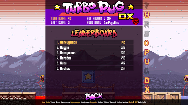 Скриншот из Turbo Pug DX