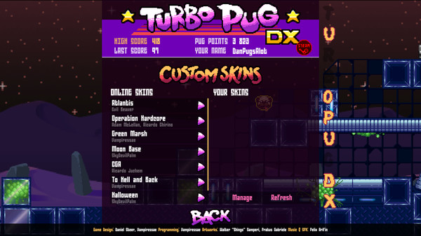 Скриншот из Turbo Pug DX