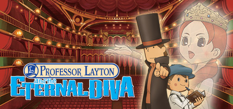 Professor Layton and the Eternal Diva cover art