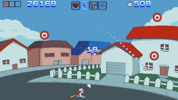 Скриншот из Aliens Go Home Run