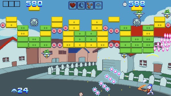 Скриншот из Aliens Go Home Run