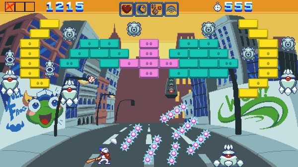 Скриншот из Aliens Go Home Run