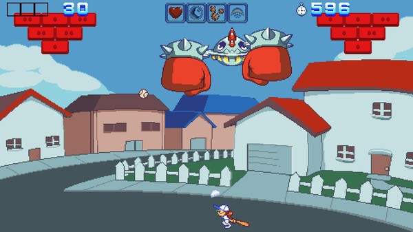 Скриншот из Aliens Go Home Run