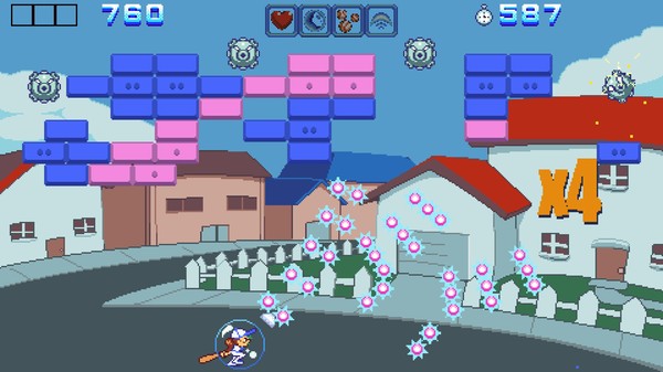 Скриншот из Aliens Go Home Run