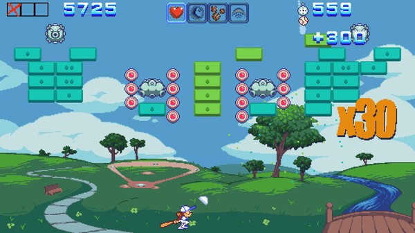 Скриншот из Aliens Go Home Run